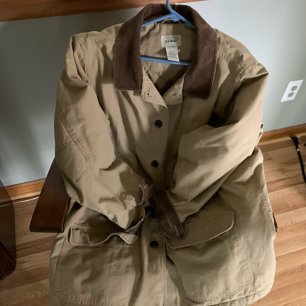 LL Bean Insulated Coat